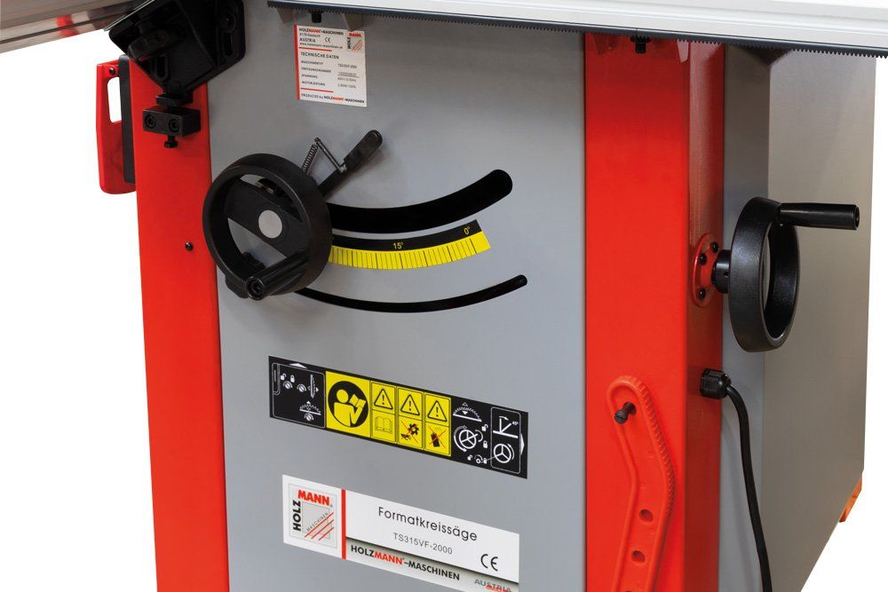 Holzmann Seghe: Formatkreissäge TS315VF2000-400V – Nuovo e nell'imballaggio originale da Aarwangen venduto da Maschinenhandelkulms 4