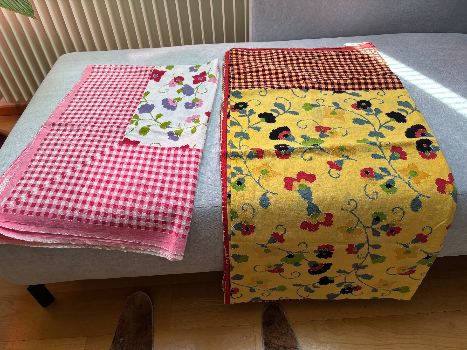 Coperte: Baumwolldecken aus Indien – Usato da Zürich venduto da Hime1