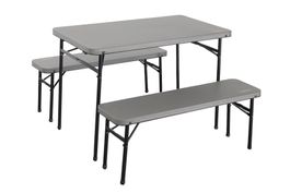 Gardeko Festbankgarnitur Kinder 100x60 Campingtisch Set