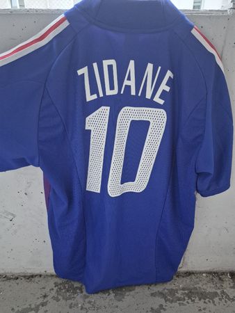 Maillot France Zidane 10 année 2002
