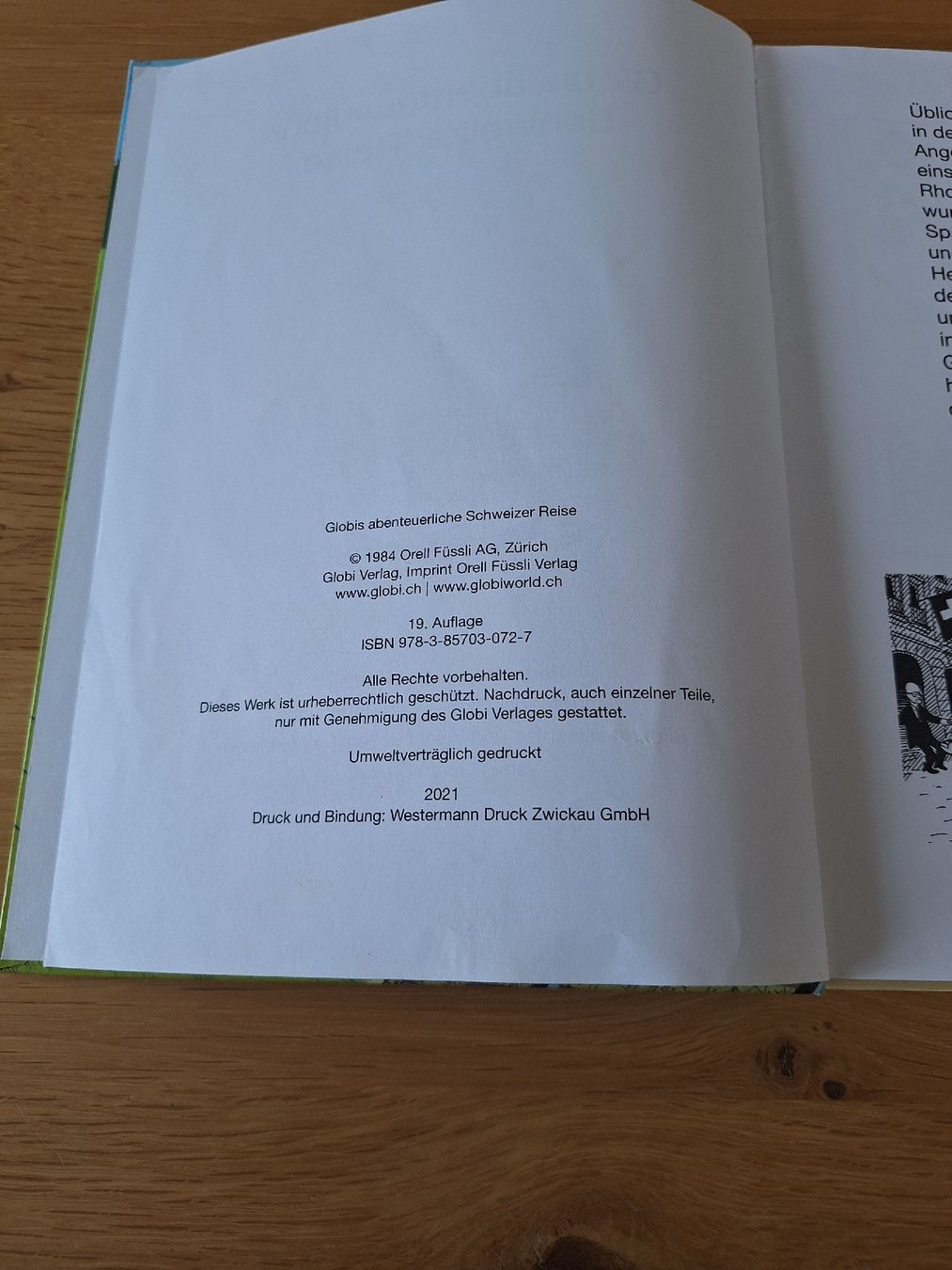 Bücher: Buch Globis abenteuerliche Schweizer Reise – Gebraucht aus Wanzwil von chlinih93 1