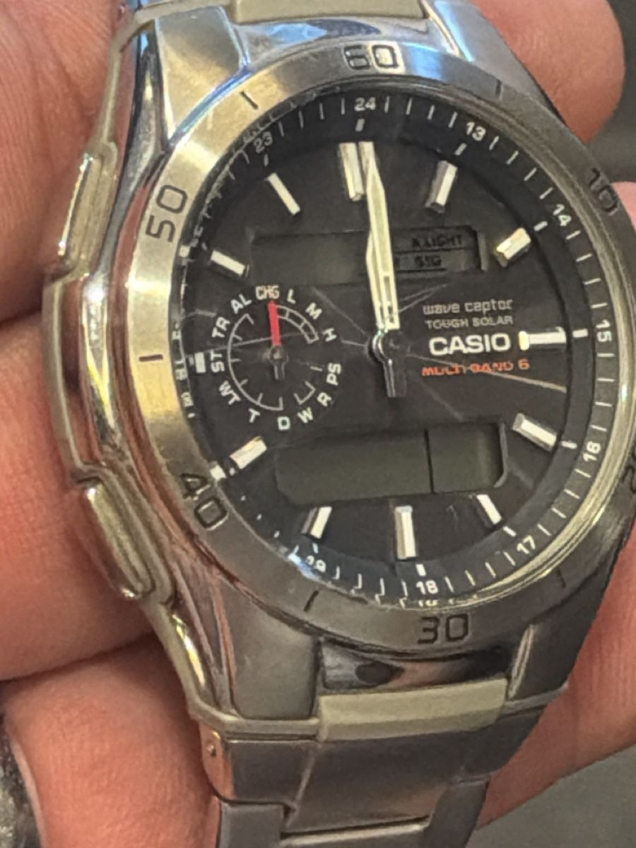 Casio Orologi: Casio Multi Band wave ceptor Tough solar  – Usato da Schlieren venduto da Luxury.Time