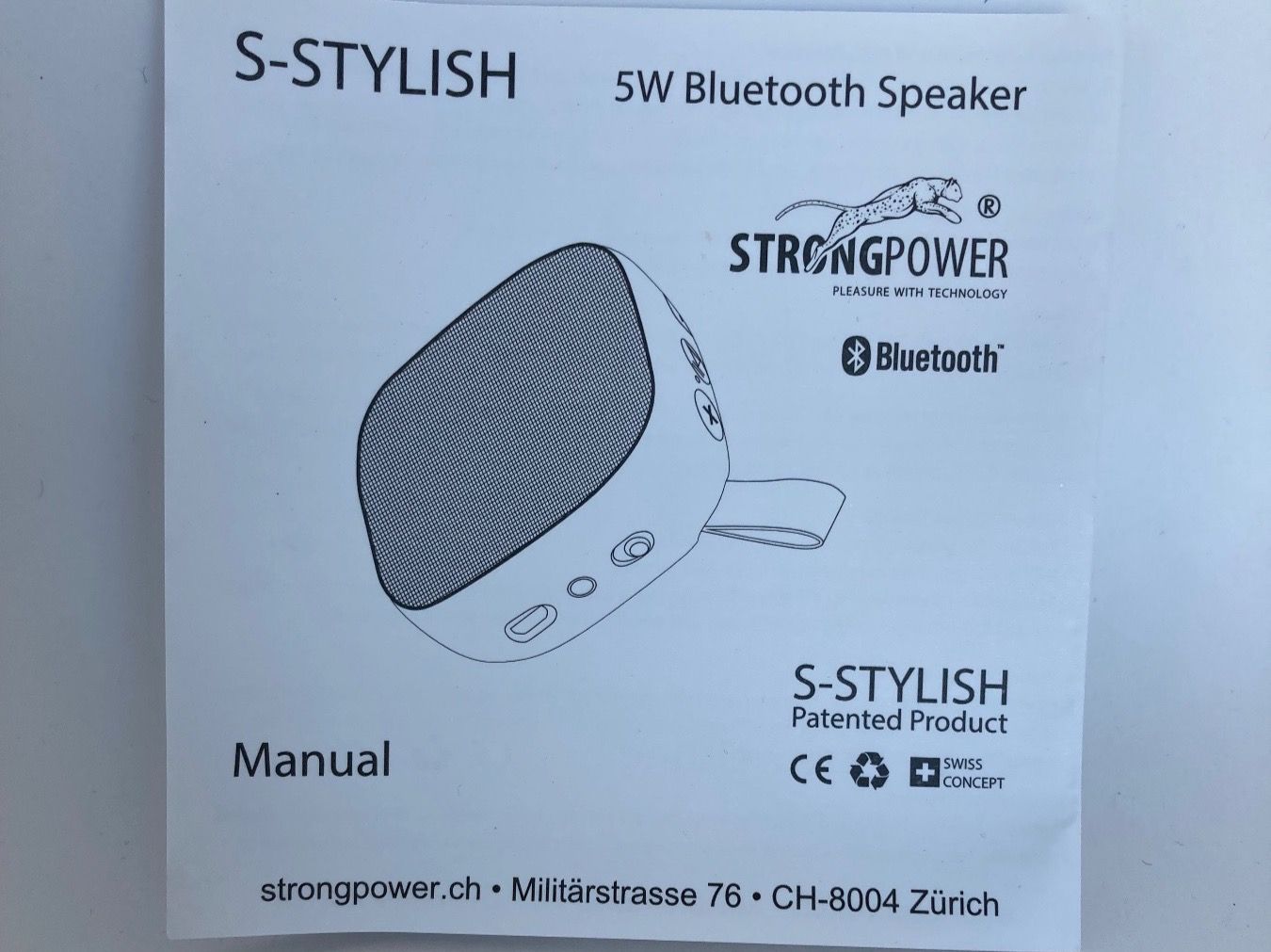 Casse acustiche: SW Bluetooth Speaker, S-Stylish, von Springpower – Nuovo e nell'imballaggio originale da Chur venduto da Spuntz1 2