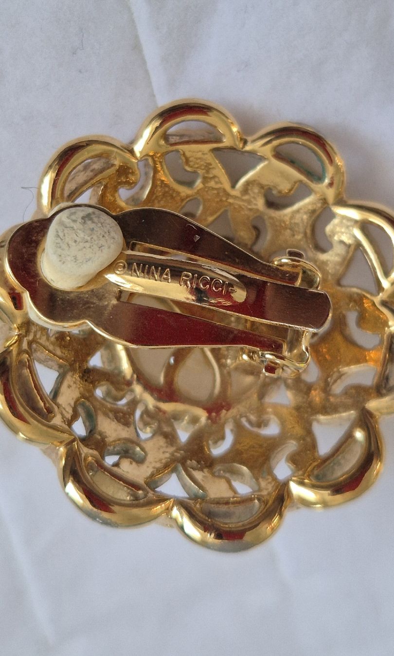 Nina Ricci Orecchini pendenti & Orecchini a lobo: boucles d'oreilles Nina Ricci – Usato da st Gingolph venduto da Fast-fashion 3