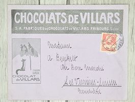 CL07 Enveloppe + Timbre Suisse 1917