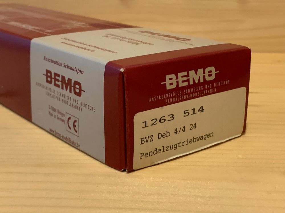 Bemo Modelleisenbahnen: BEMO BVZ Deh 4/4 24 OVP – Defekt aus Disentis/Mustér von Zbot28 9