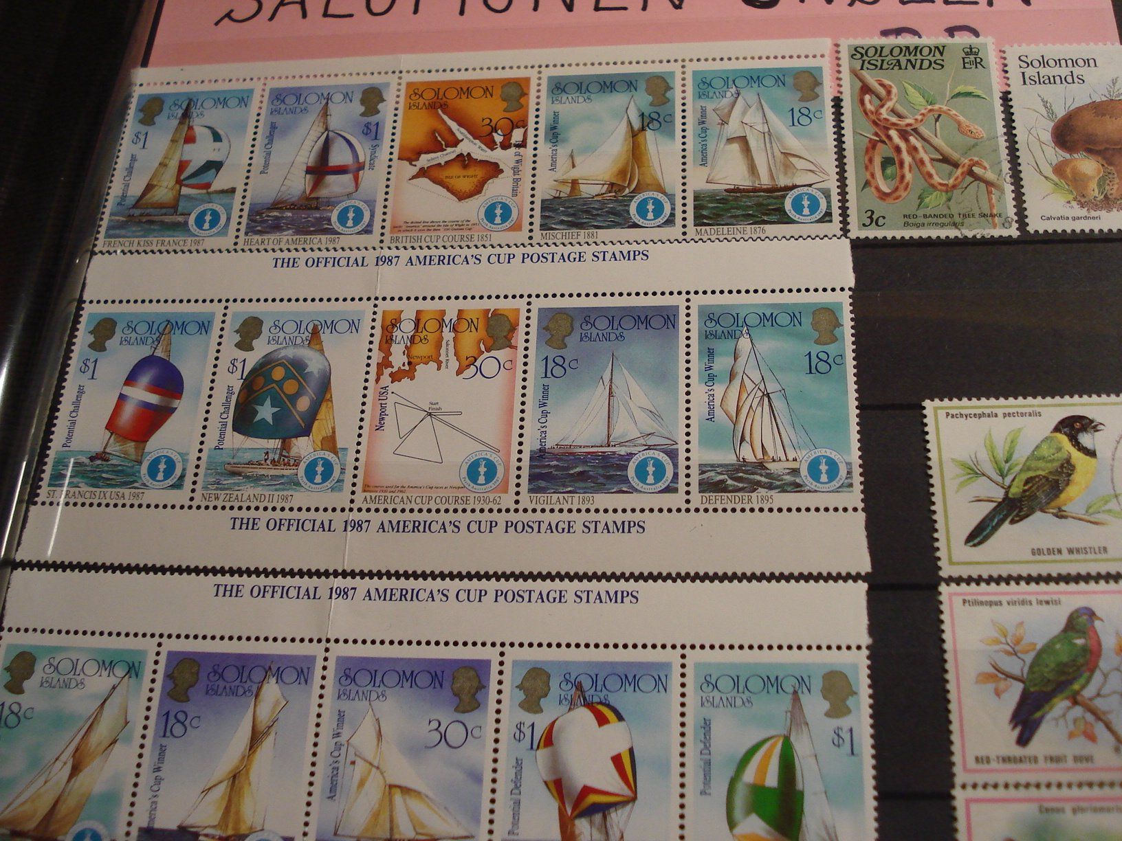 Alle Briefmarken: Lot Solomon Islands – Gebraucht aus Niederwil AG von morostahu 1