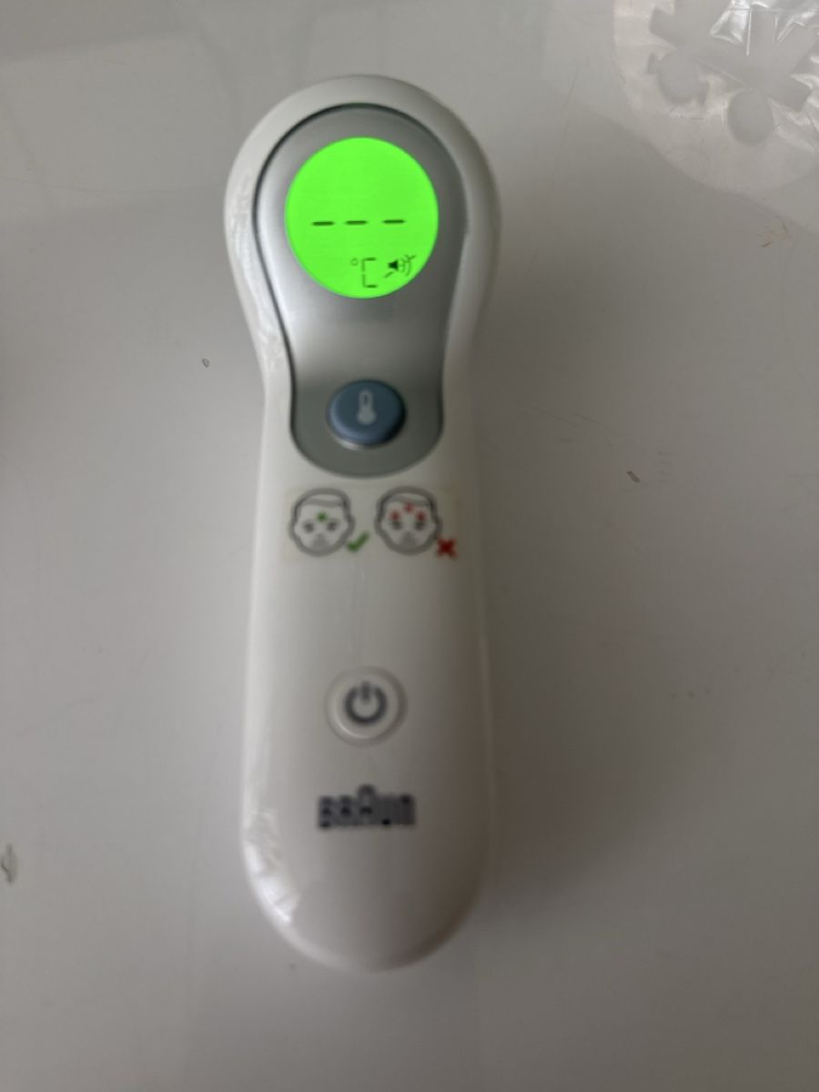 Braun Altro per la casa: Digitales Thermometer kontaktlos Gebrauchtes Gerät – Usato da Luzern venduto da Mmaxmilian 3