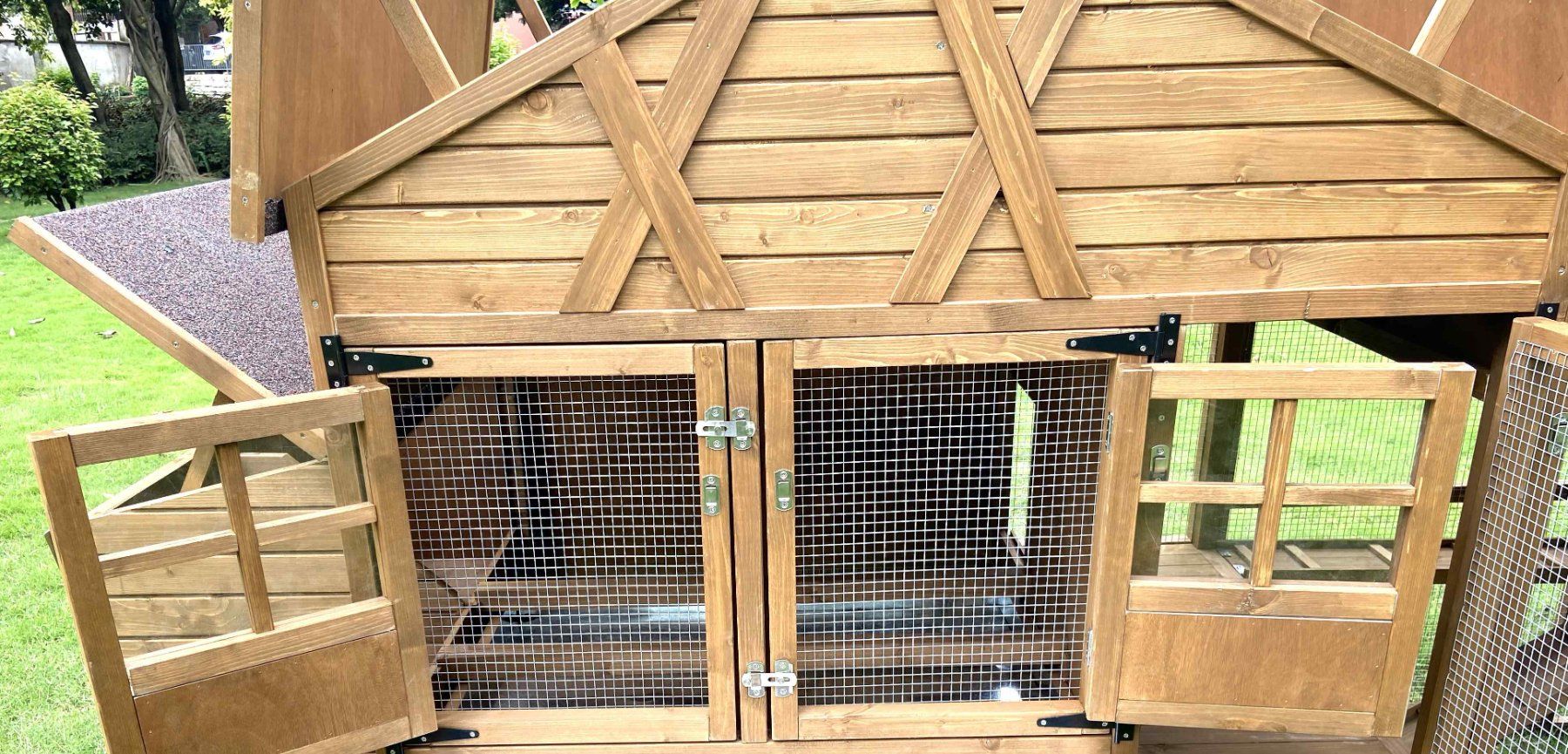 Käfige, Transport & Sicherheit: ISOLIERTER Hasenstall Meerschweinchensta – Neu und originalverpackt aus Eschenbach LU von PETHOMES_AG 7