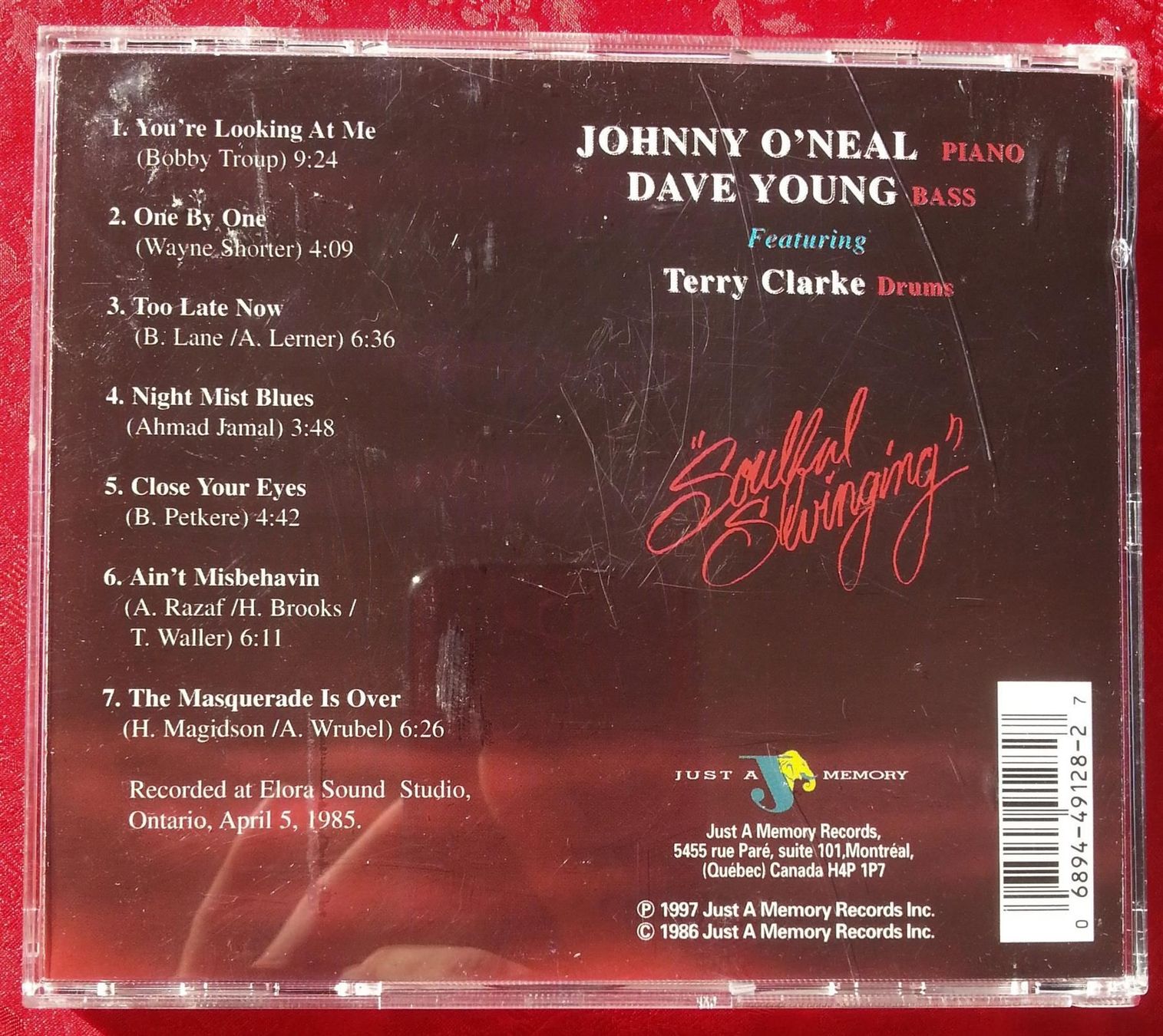 CDs: CD JOHNNY O`NEAL / DAVE YOUNG – Gebraucht aus Oberriet SG von Manick 2