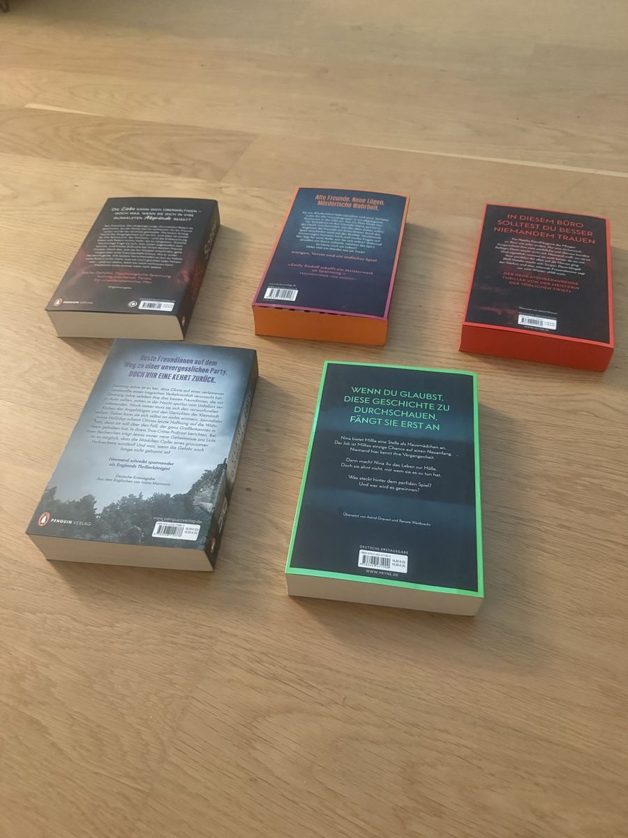 Libri:  Thriller-Sammlung: 5 Top-Titel  – Usato da Zürich venduto da Ricardomx 1