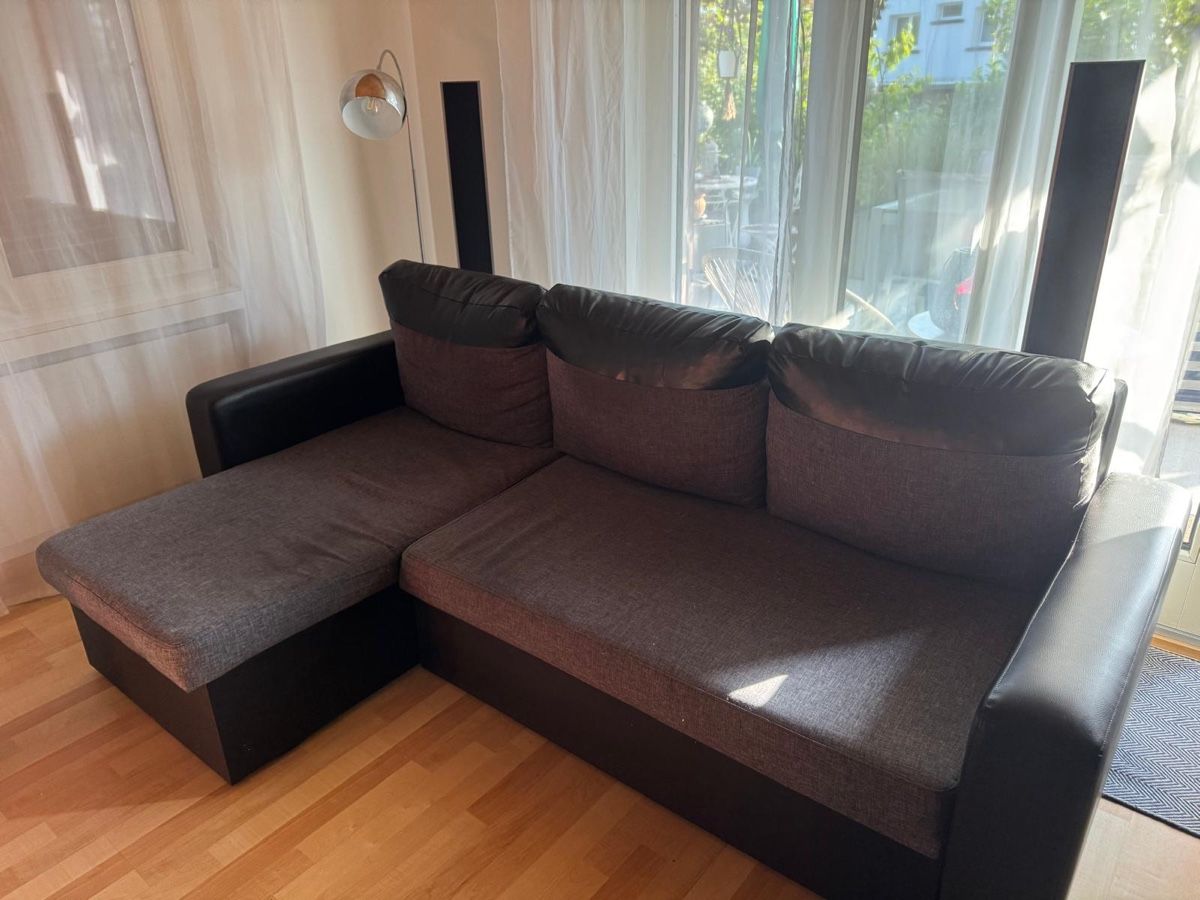 Sofas: Ecksofa mit Bettfunktion – D'occasion à Pfaffnau par 7Conny 2