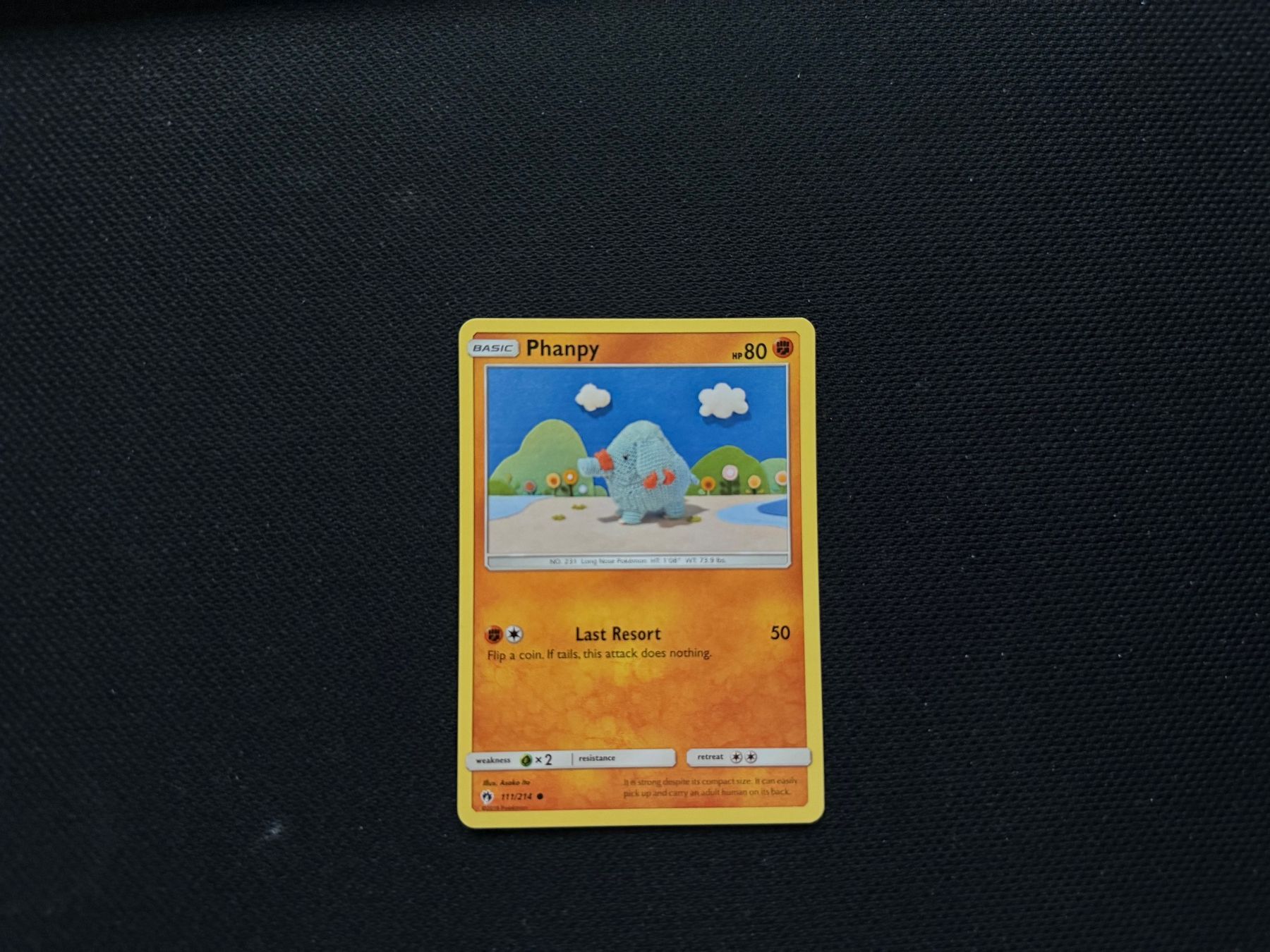 Pokémon Cartes à collectionner: Phanpy 111/214 – D'occasion à Zürich par mountainwizard00