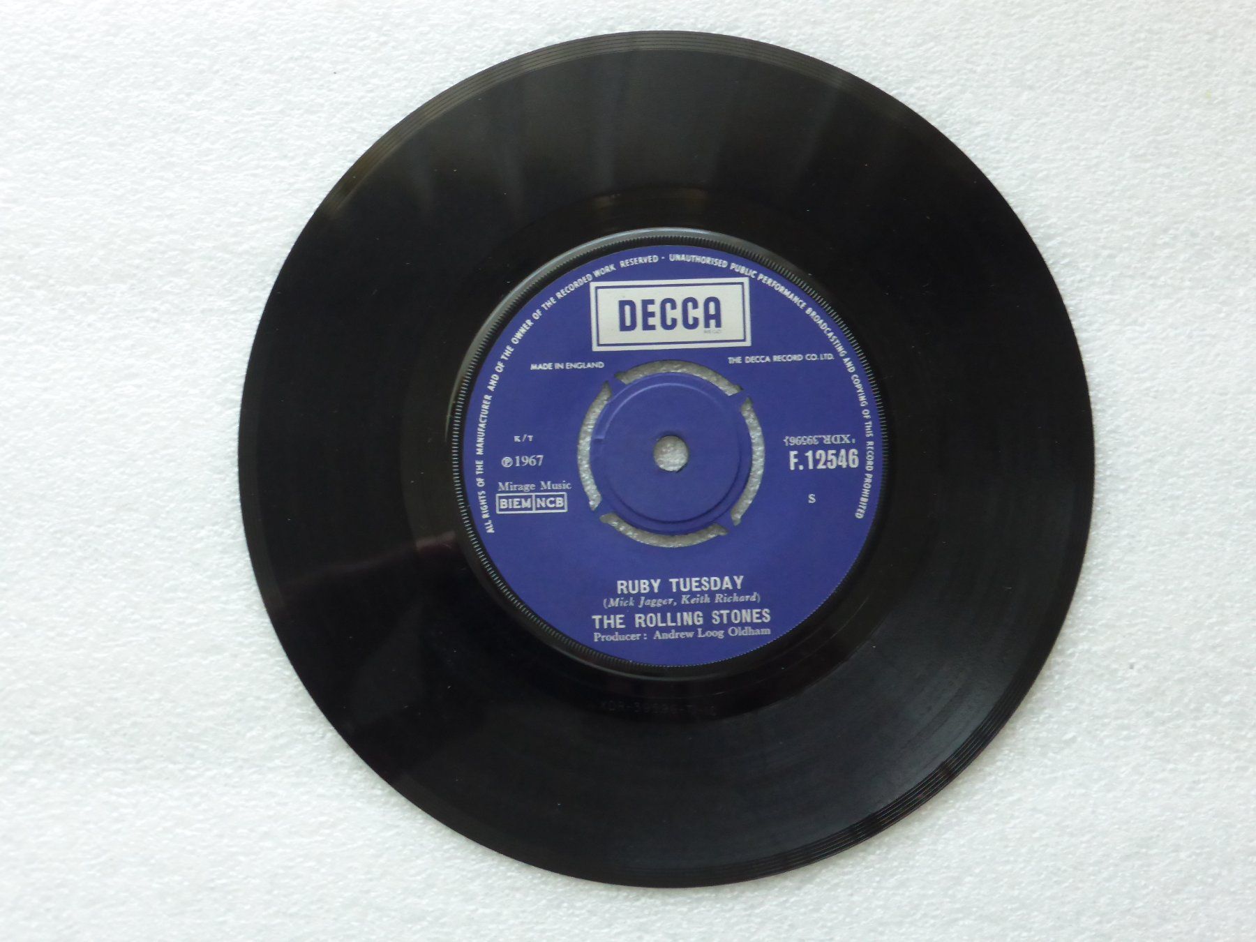 Schallplatten: Vinyl Single   ROLLING STONES – Gebraucht aus Küssnacht am Rigi von Mondkinder 2