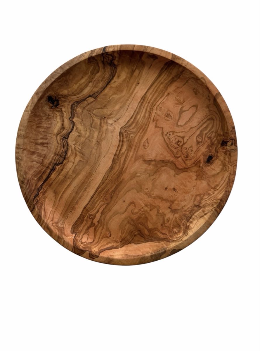 Articoli in legno: Schale Olivenholz rund neu 32 cm – Nuovo e nell'imballaggio originale da Langenthal venduto da Ayla2024 1