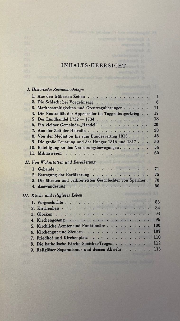 Bücher: Geschichte der Gemeinde Speicher – Gebraucht aus Glattfelden von cybermaxx 2