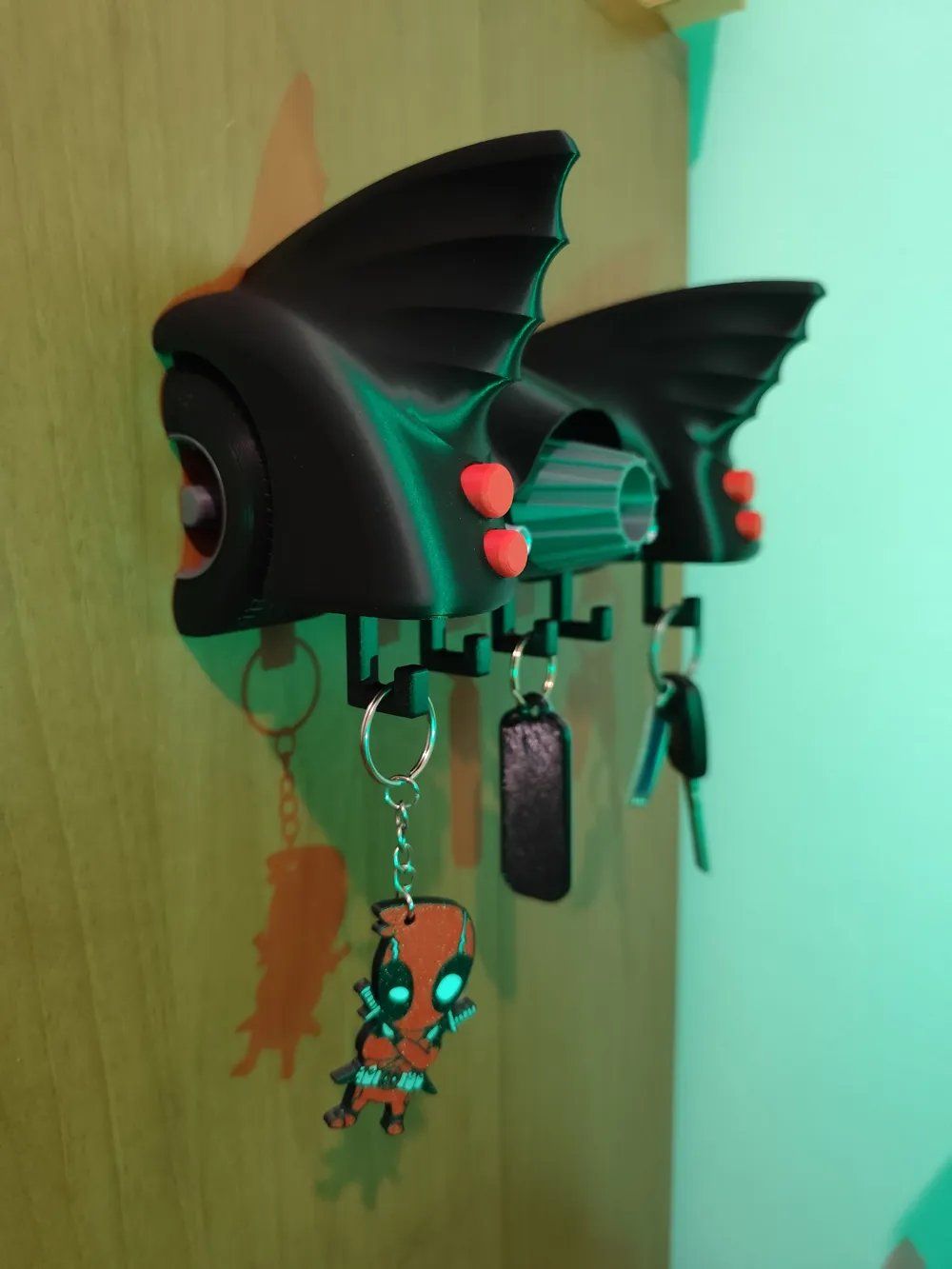 Porte-clés: Batmobil Schlüsselhalter – Neuf (Voir description) à Niederweningen par Wellington3D 5