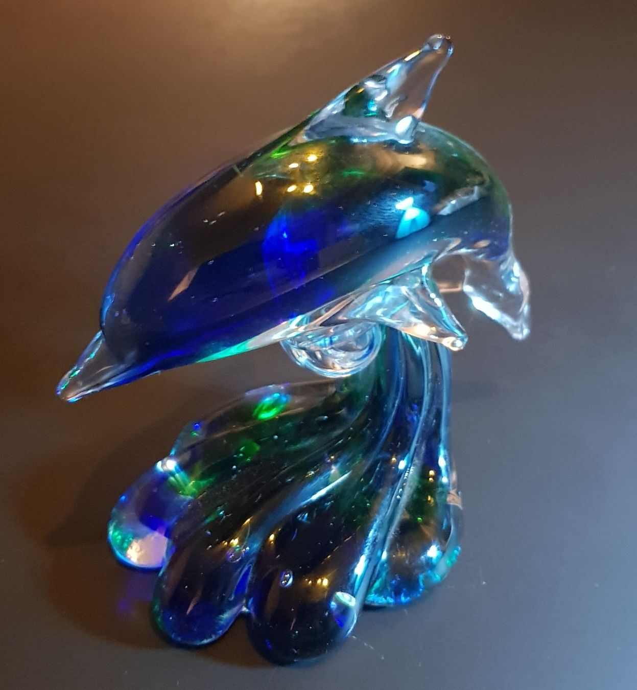 Skulpturen & Statuen: Delphin aus Glas / Murano - Art ? – Gebraucht aus meggen von comeinpeace 1