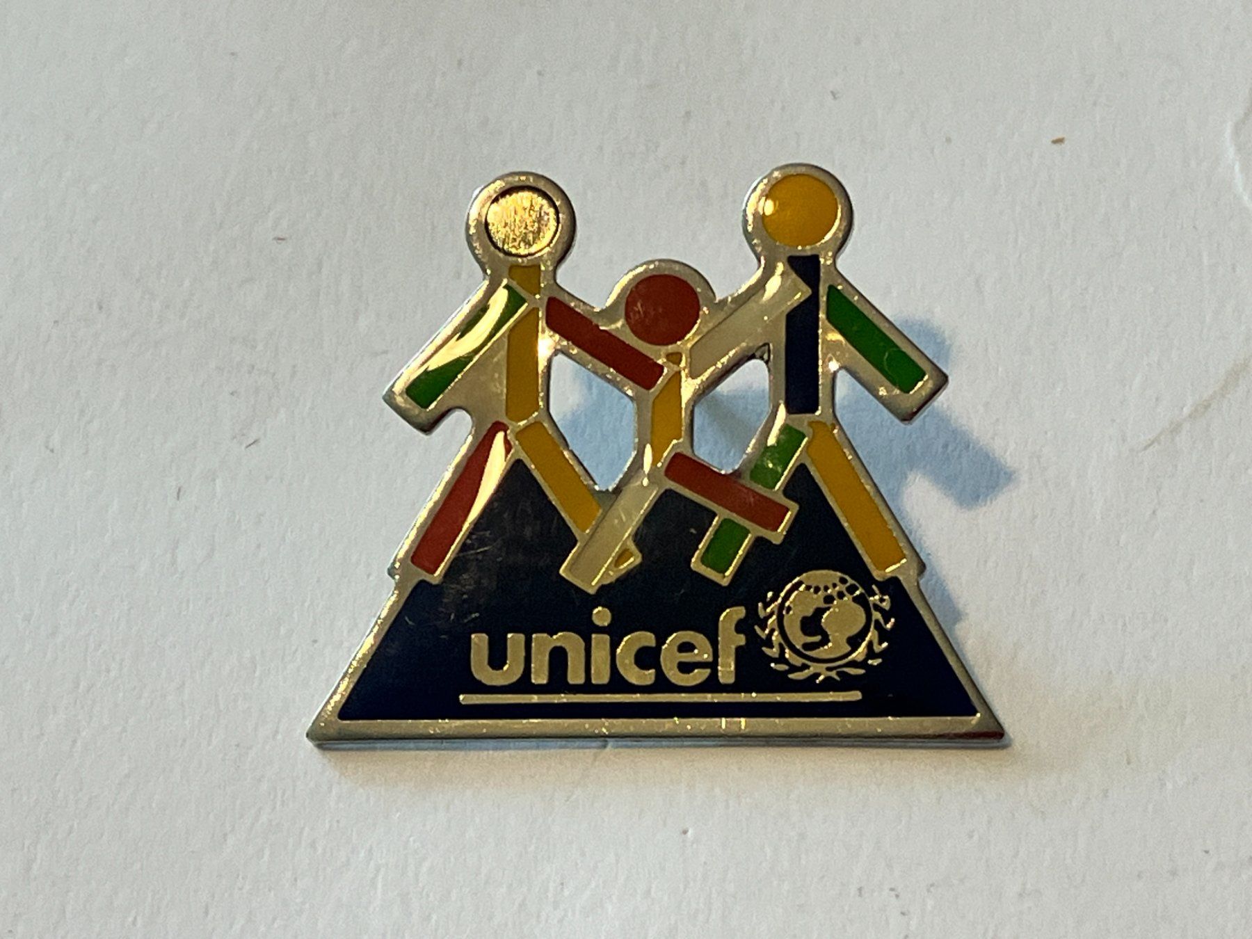 Plaketten & Abzeichen: 1 Pin Unicef – Gebraucht aus Basel von djwwpp