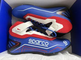 Sparco Kartschuhe blau rot Grösse 42 Neu 