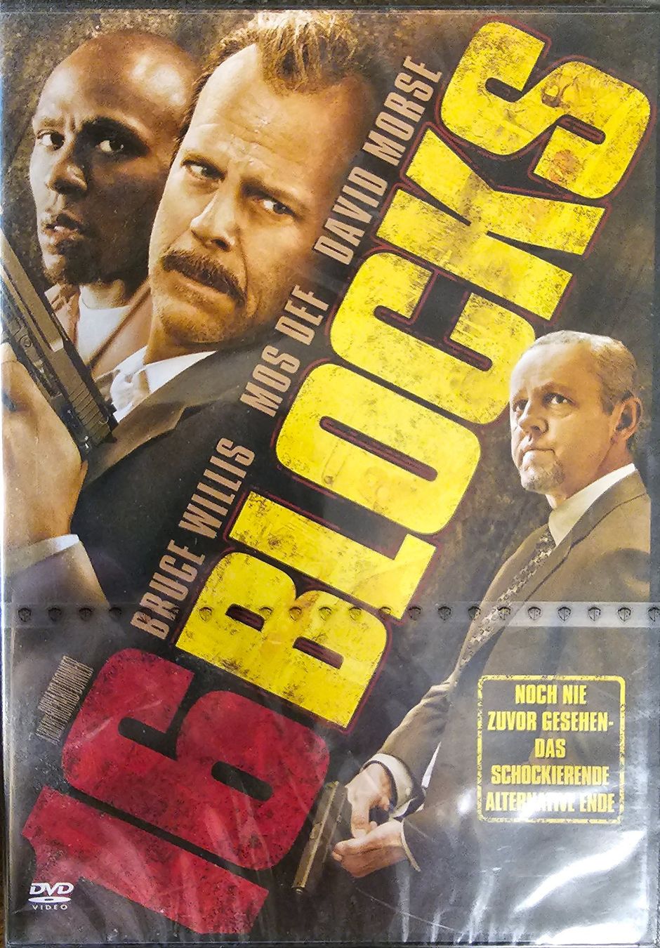 Alle DVDs: 16 Blocks – Neu und originalverpackt aus Wahlen b. Laufen von Cg10