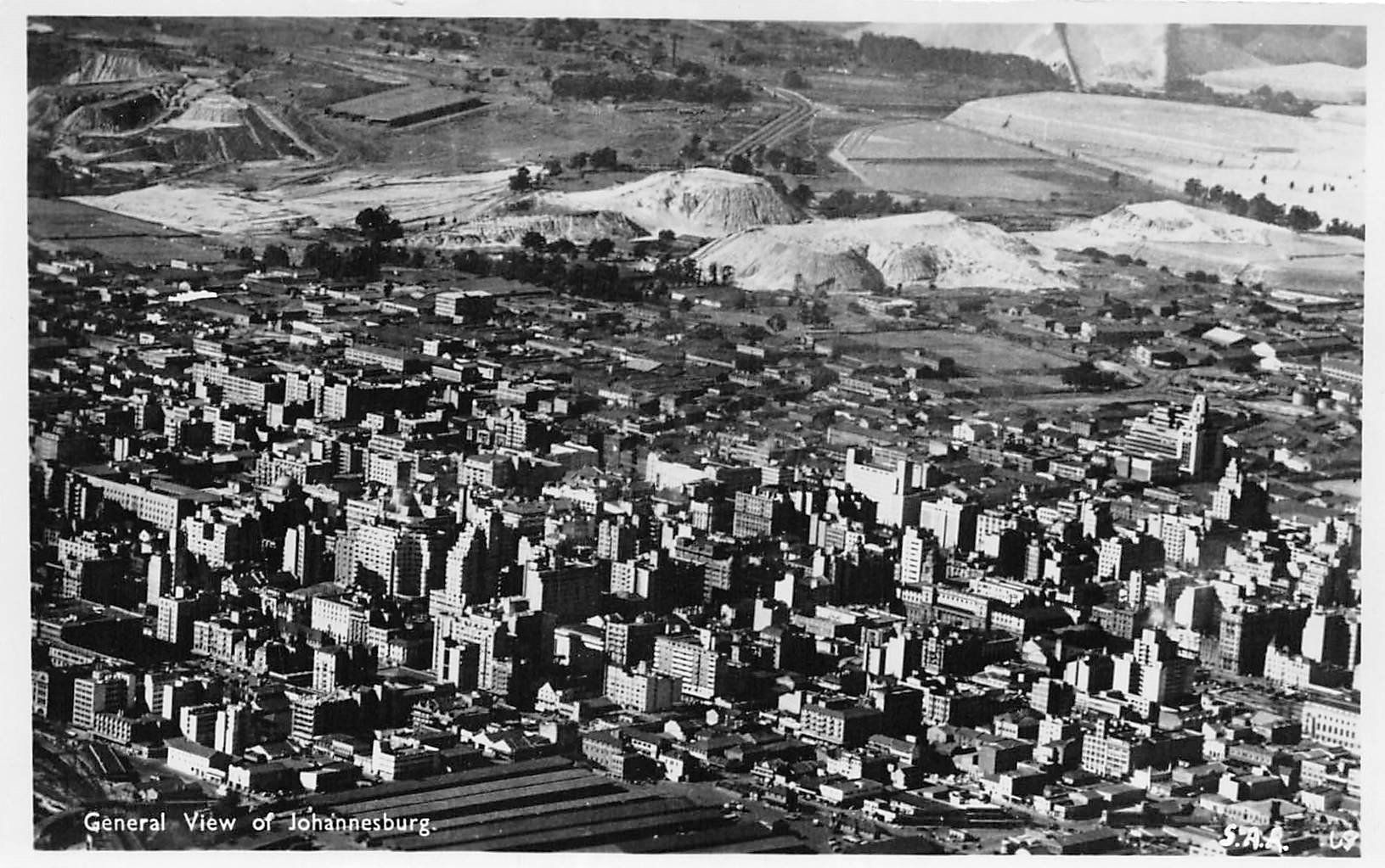 Cartoline postali: 4x Johannesburg – Usato da Ottikon b.Kemptth. venduto da Neptun1974 4