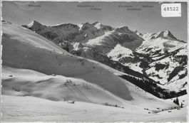 Hahnenmoos-Pass Adelboden-Lenk im Winter
