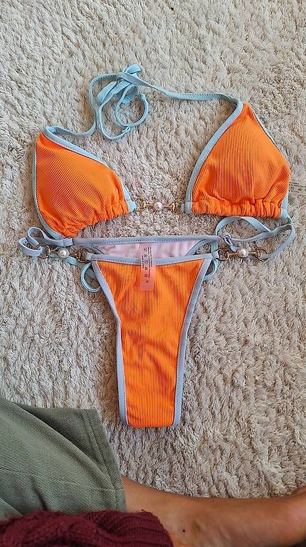Costumi da bagno & Bikini: Sexy Bikini neon orange Gr M  – Usato da Rüti ZH venduto da la-93 2