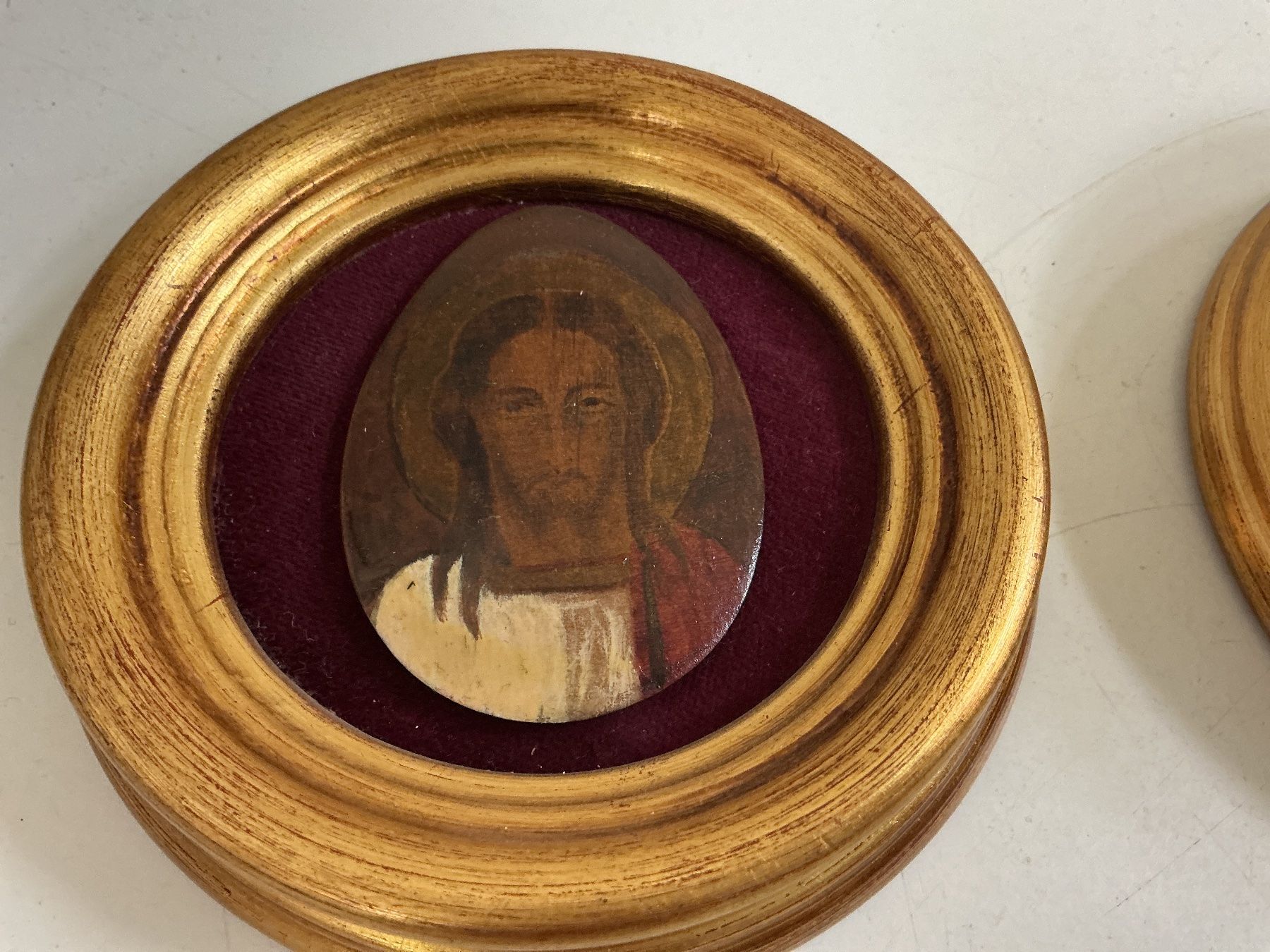 Dipinti: 2 religiöse Miniaturen – Usato da Bern venduto da vielerart 1