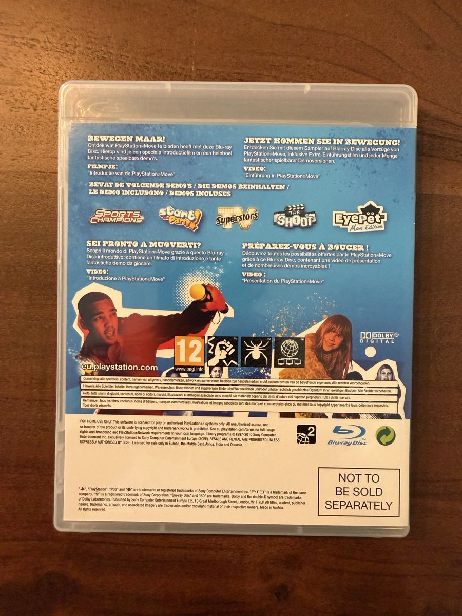 Sony Giochi: PlayStation Move Starter Disc für PS3 – Usato da Thunstetten venduto da Virus_33 2