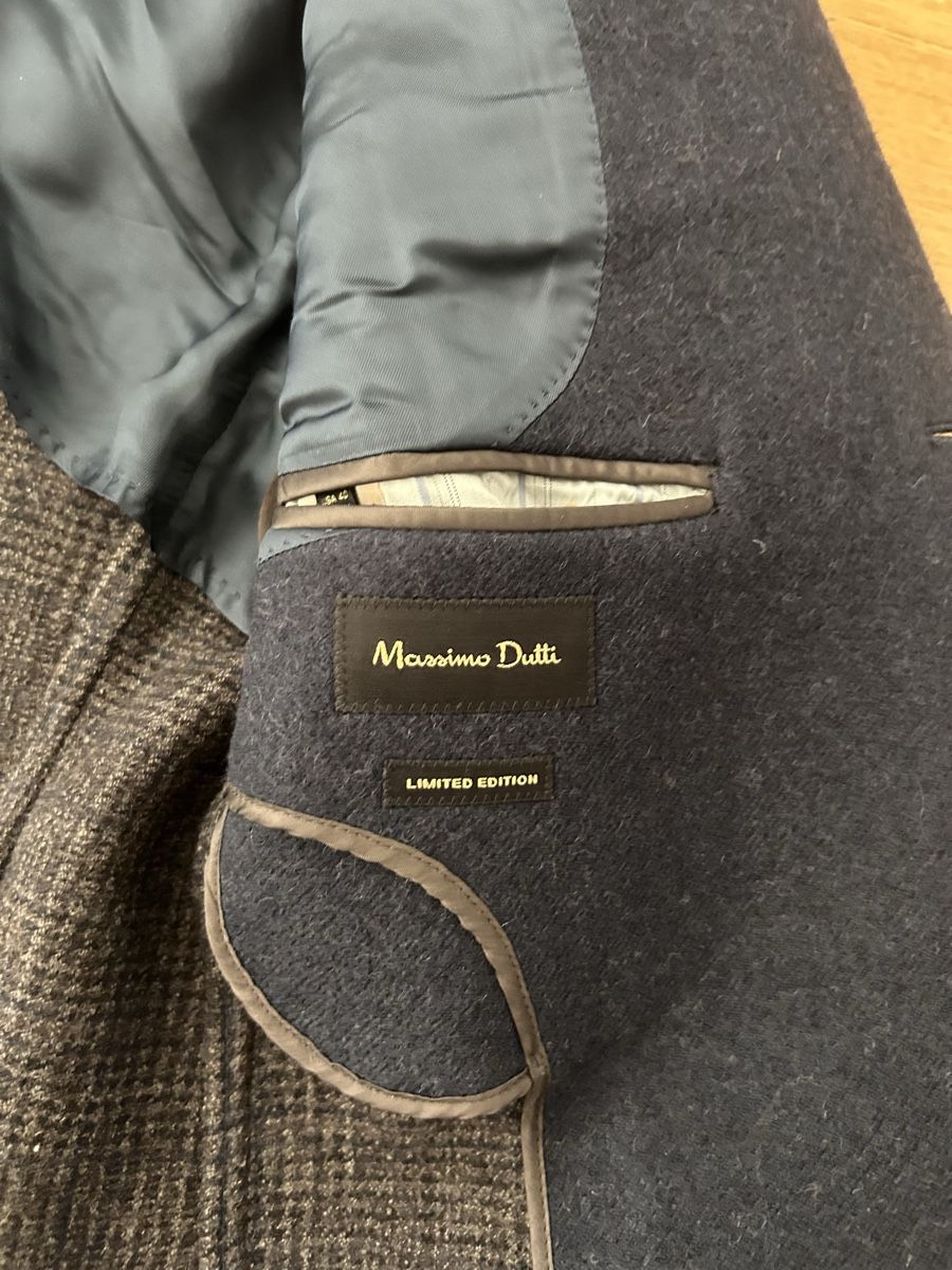 Massimo Dutti Manteaux: Massimo Dutti Coat Navy Blue Wool Blend Limited Edition  – D'occasion à Morges par ala_j6mq 3