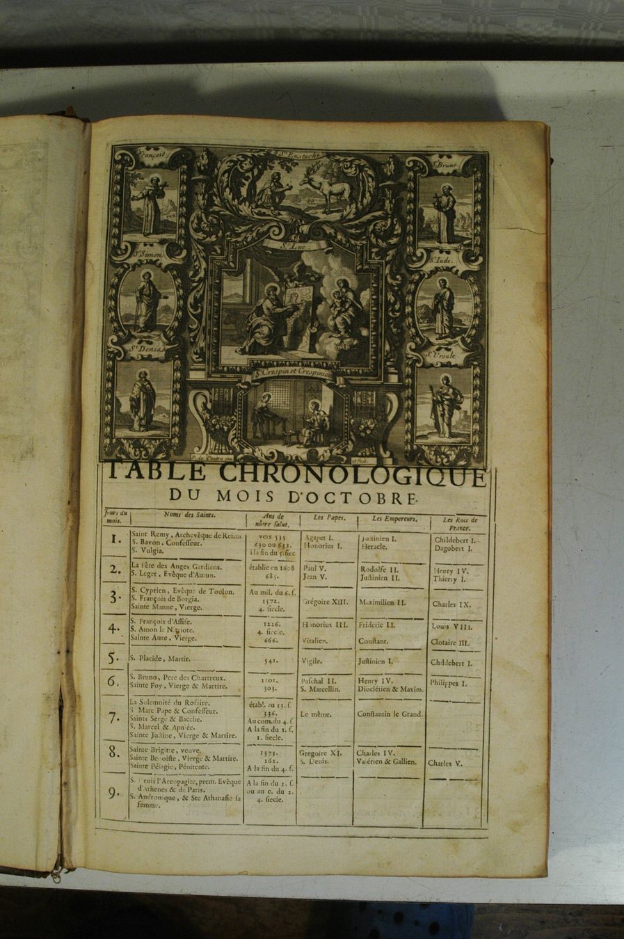 Bücher: Buch Les Vies Des Saints MDCCXIX – Gebraucht aus Herisau von Wisen 2