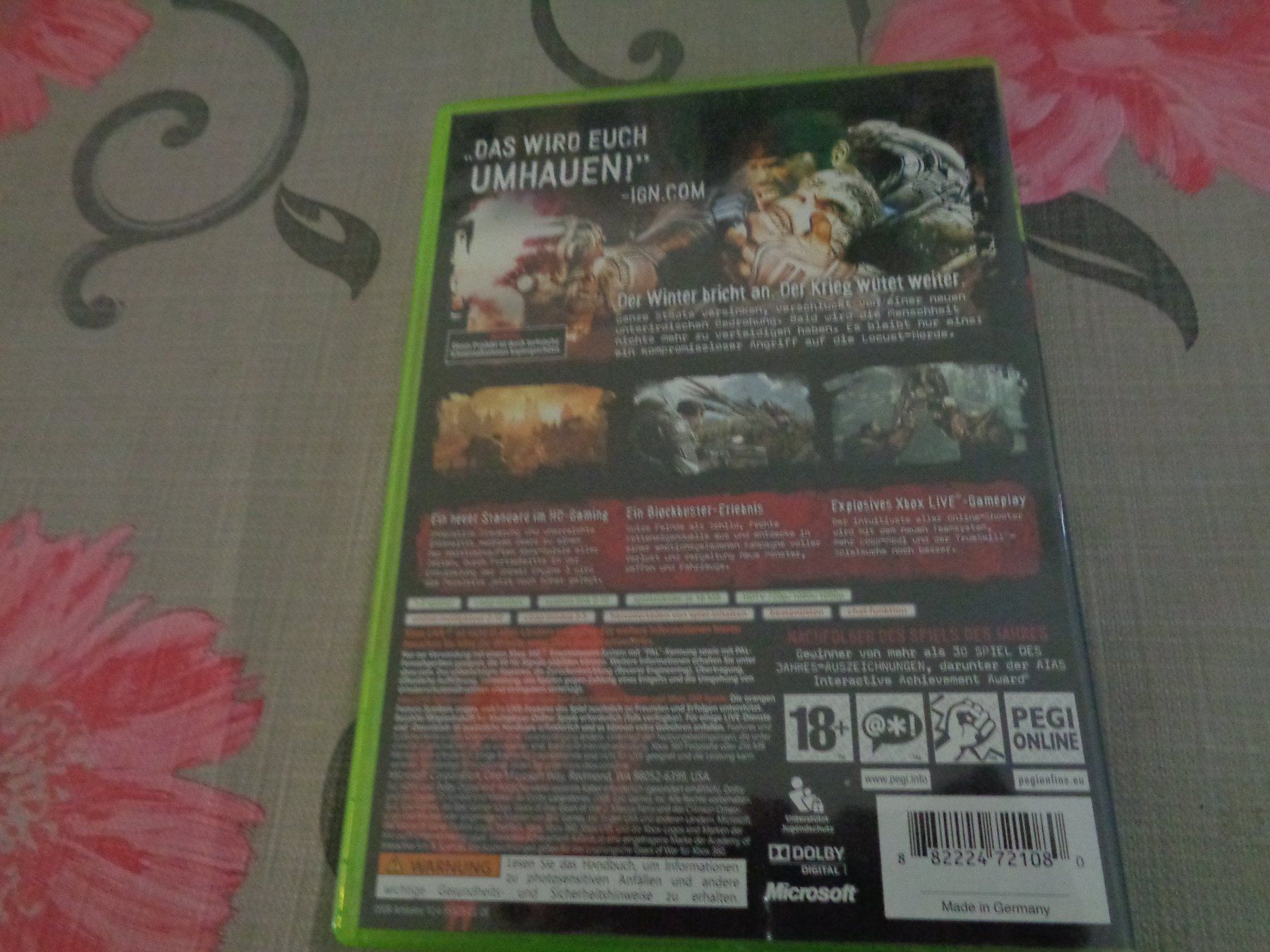 Spiele: Gears of War 2 XBOX 360 – Gebraucht aus Olten von Disc-Ausverkauf 2