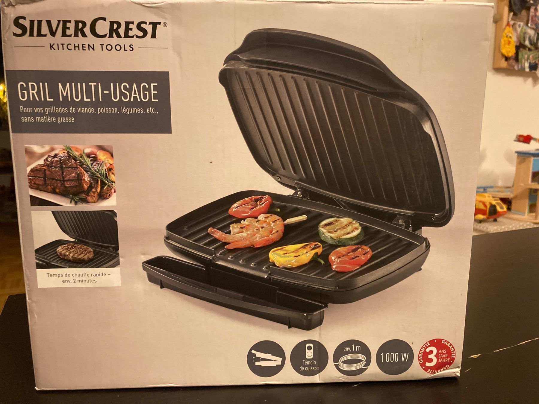 SilverCrest Küchengeräte: Silvercrest Grill – Neu (gemäss Beschreibung) aus Münsingen von Zauggi