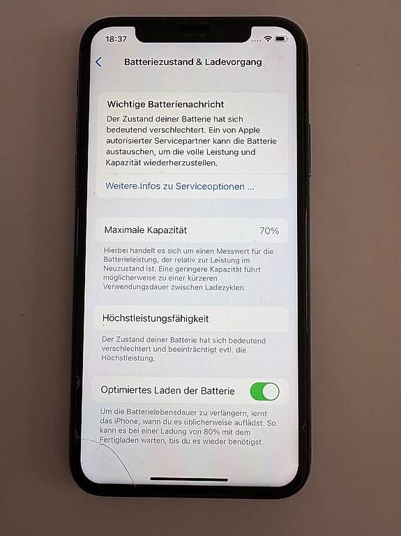 Portables: iPhone 10 in gutem Zustand mit schwarzer Hülle – D'occasion à Zürich par James_Kr 3