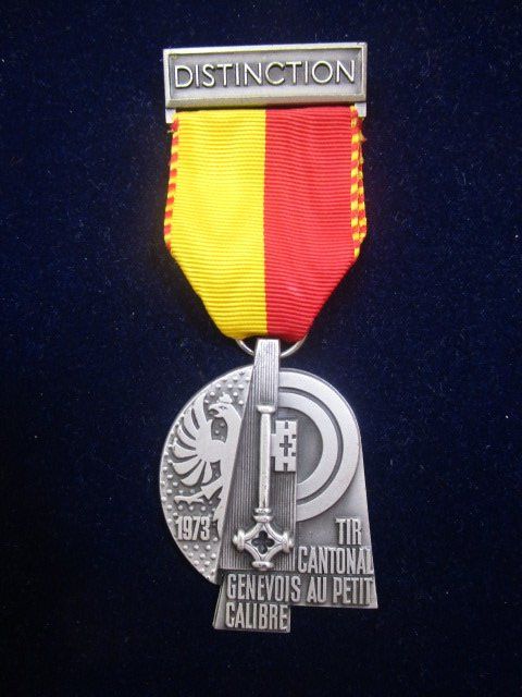 Medaglie: Cantonal Kl. Kal. Genf 1973 - DISTINCTION – Nuovo (secondo la descrizione) da Luzern venduto da Horoskop1