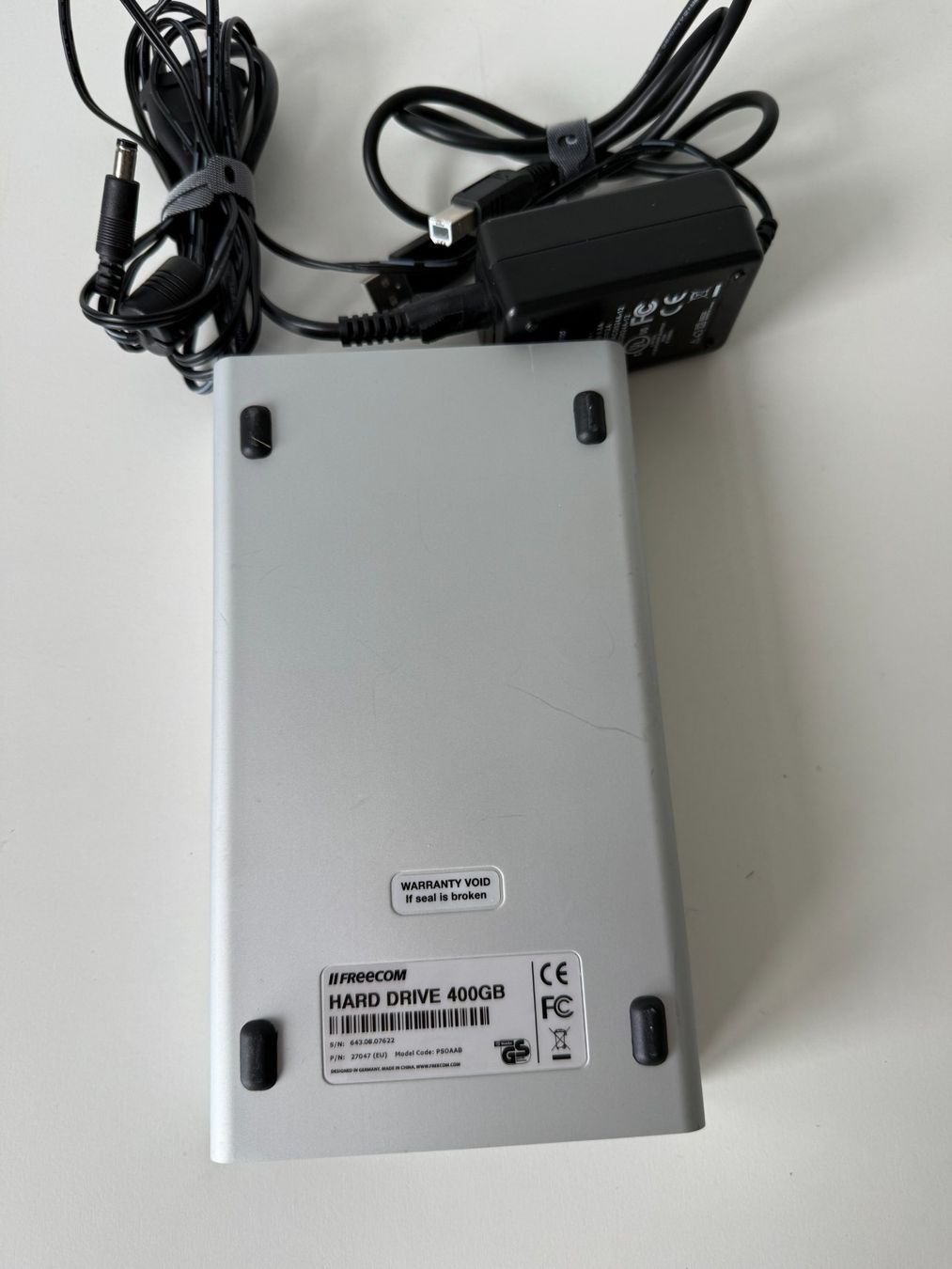 Freecom Dischi rigidi: Freecom externe Festplatte 400GB USB 2.0 – Usato da Winterthur venduto da brittalili 1
