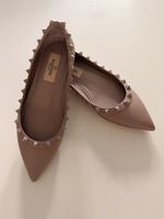 Valentino Ballerinas Rockstud Leder Grösse 34.5 gebraucht