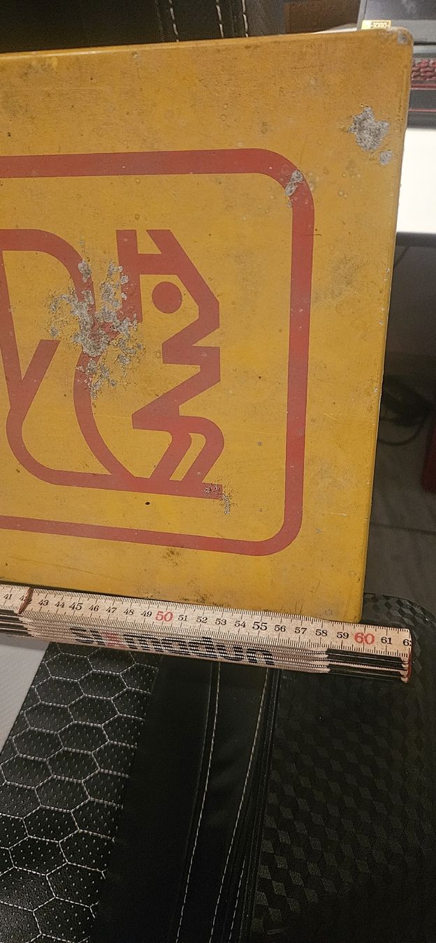 Eichhof Schilder: Eichhof Bier Blechschild massiv - selten – Gebraucht aus Belp von Ginus85 5