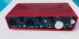 Focusrite Scarlett 2i4 Audio Interface (Macbook M1,iPad,...)