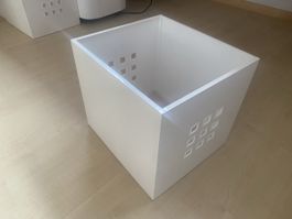 Ikea Aufbewahrungsbox weiss quadratisch neuwertiger Zustand 