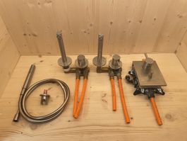 Dusch und Armatur Unterputz mit Handbrause gebraucht