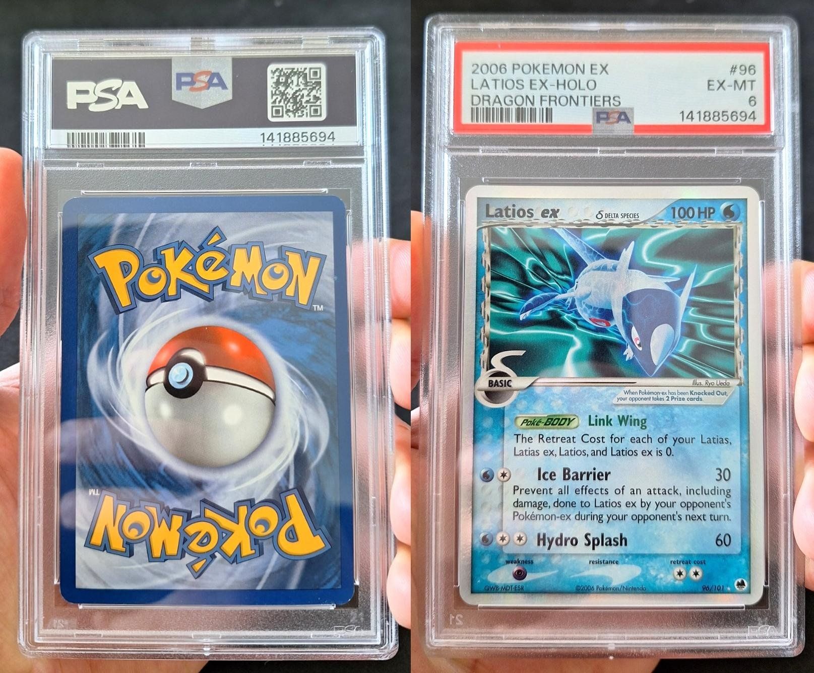 Pokémon Carte collezionabili: Latios EX #96 Pokemon Dragon Frontiers | PSA 6 – Usato da Sugiez venduto da eLCangri90