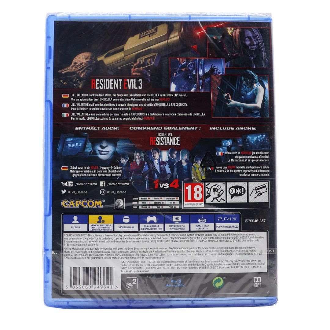 Giochi: Resident Evil 3 - PS4 - NEW – Nuovo e nell'imballaggio originale da Paudex venduto da dindeboy 1