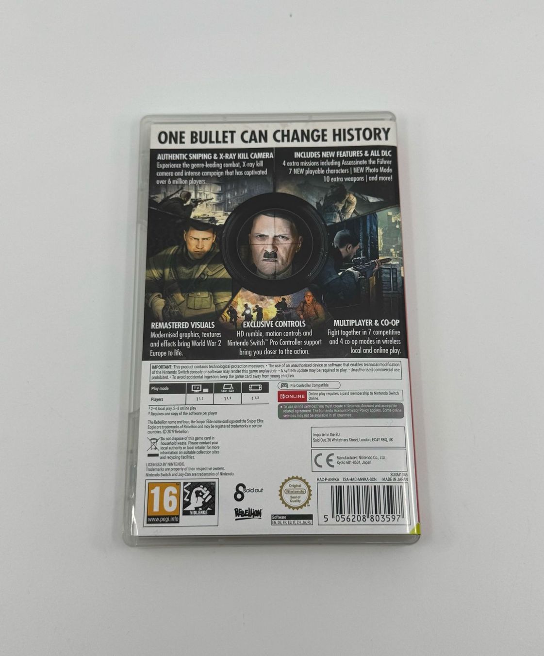 Giochi: Sniper Elite V2 (Remastered) (Nintendo Switch) – Usato da Herisau venduto da Seyashop1 2