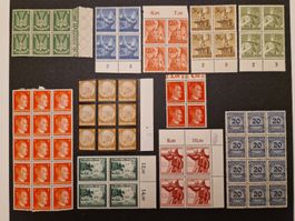Deutsches Reich Briefmarken Block Blöcke postfrisch