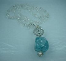 Collier aus Bergkristall