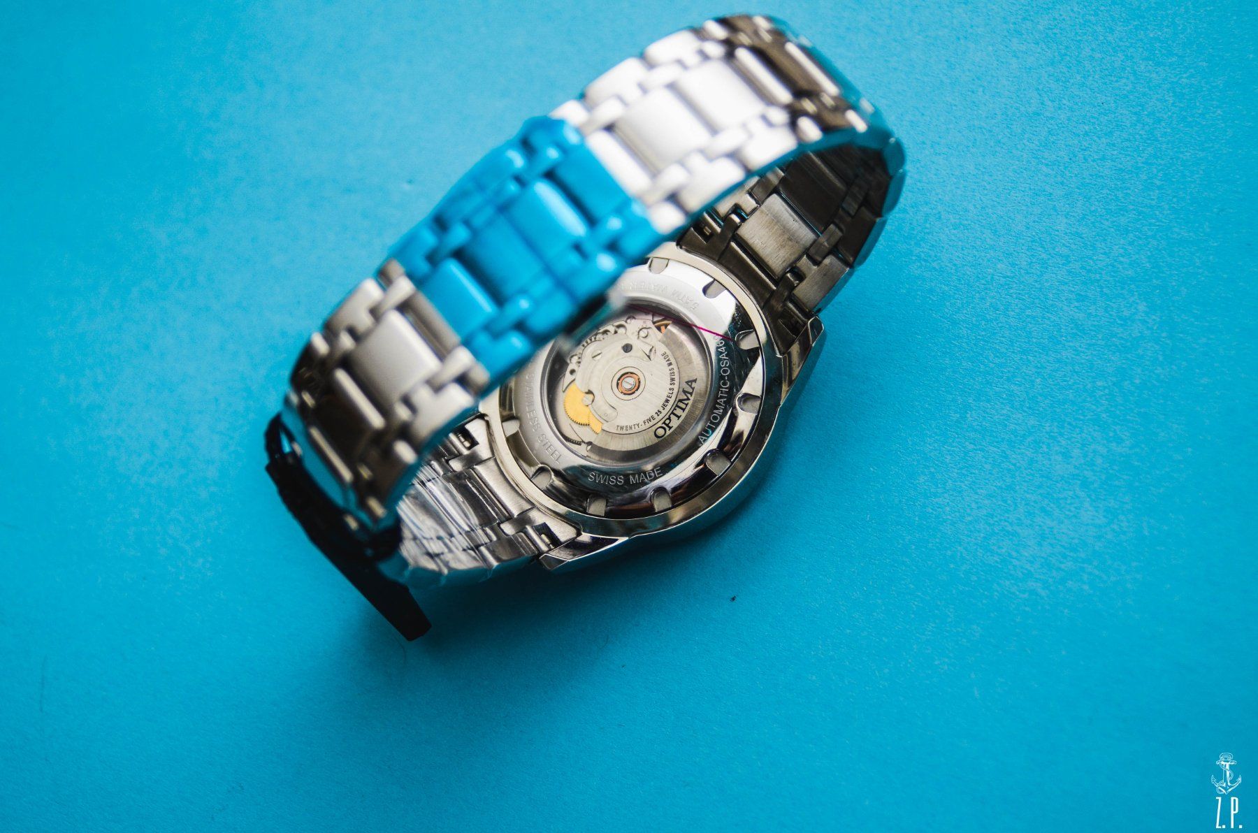 Uhren: Optima Automatic Roman White Dial Ungetragen Swiss made – Gebraucht aus Boswil von ZPwatches 7