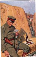 Ansichtskarte Künstlerkarte 1. Weltkrieg