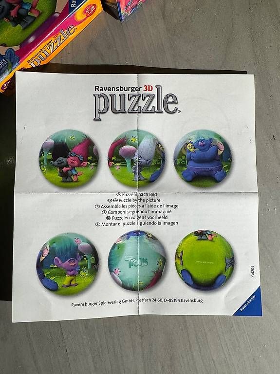 Puzzle: Trolls Puzzle 3D – Usato da Muhen venduto da jol_ina00 2